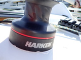 Harken 20ST Radial winch - 1 vitesse, self-tailing, aluminium