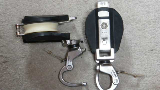 Poulies ouvrantes Lewmar