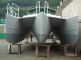 Trimaran moteur Meta Aluminium