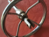 Ridoir à volant inox