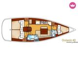 Oceanis 40 (2011) - avec panneaux solaires & portique (2025)