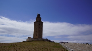 La Corogne, le plus vieux phare d'Europe construit à l'origine par les Romains