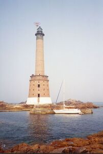 visite au phare des Roches Douvres