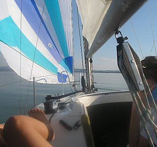 Déco de voiles.