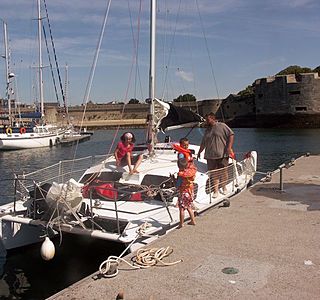 Famille en voyage