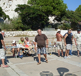 En fête