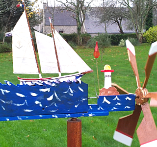 Votre voilier dans votre salon (modèle réduit, pas à l'échelle 1 !)