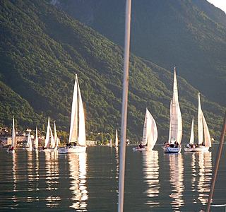 La pétole ! Du temps pour les photos...