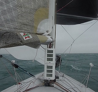 Sous spi dans la brise