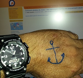 Vos tatouages marins (et uniquement ceux-là)