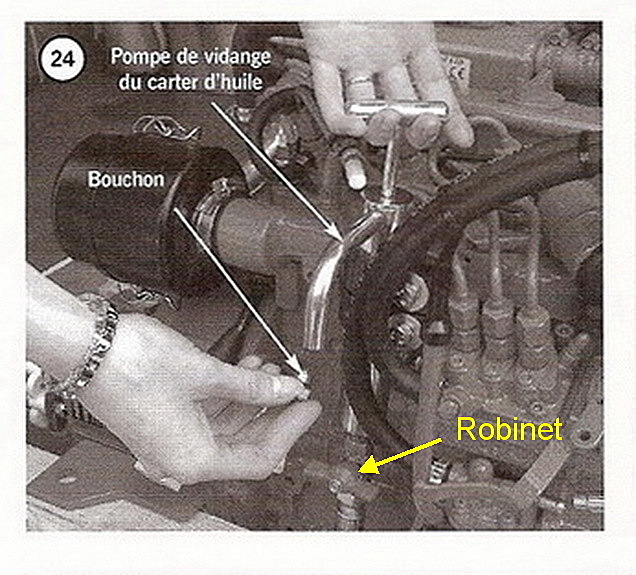 Robinet à vis de vidange d'huile moteur Volvo, carter d'huile, tuyau de vidange  d