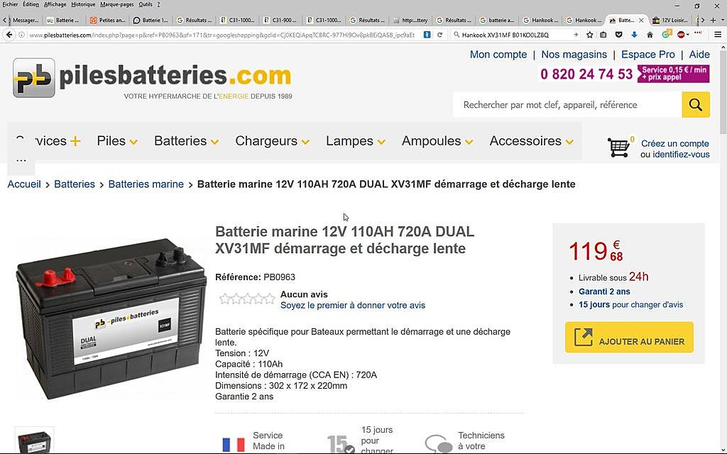 Batterie 100 110 Ah Vendue Sous Differentes Marques Trouver Le