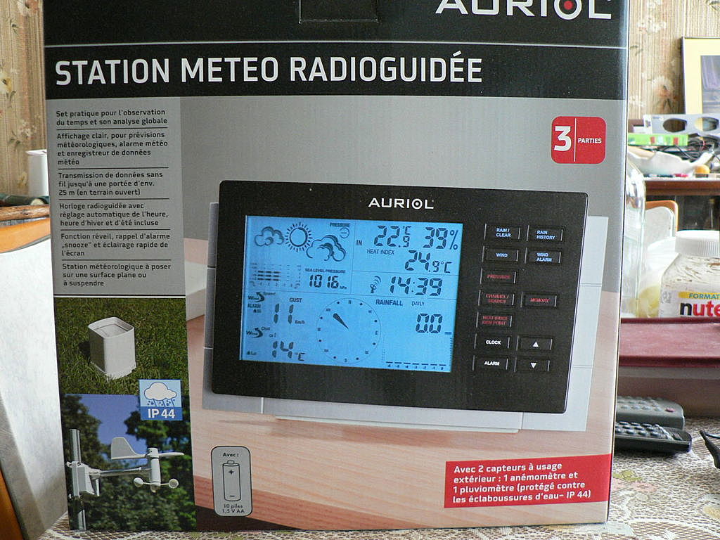 Station météo radioguidée Auriol –